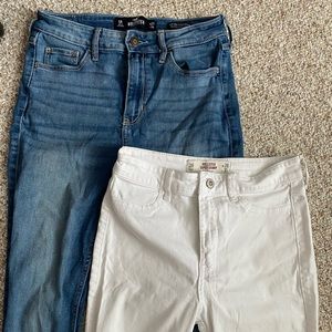 Hollister High Rise Super Skinny Jeans Bundle